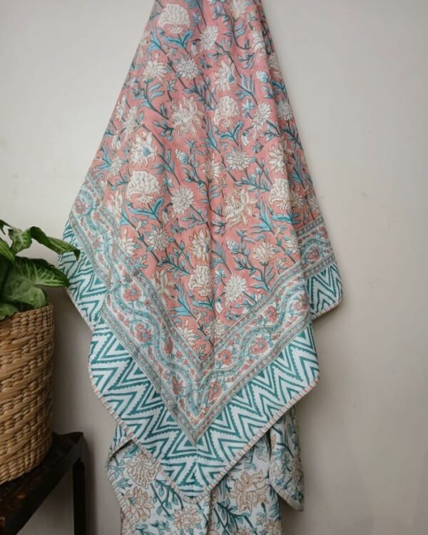 Reversible Soft Single Dohar in Mul Cotton – (MCSD1017)