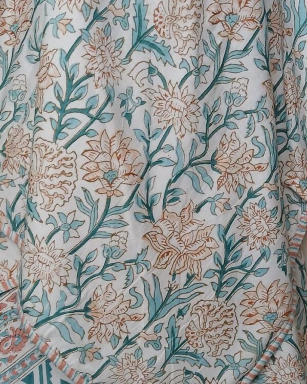 Reversible Soft Single Dohar in Mul Cotton – (MCSD1017) - Image 4