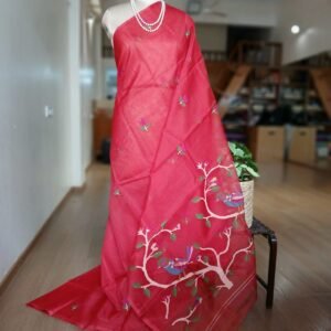 Handweave Jamdani Silk Saree – (SJMS1079)