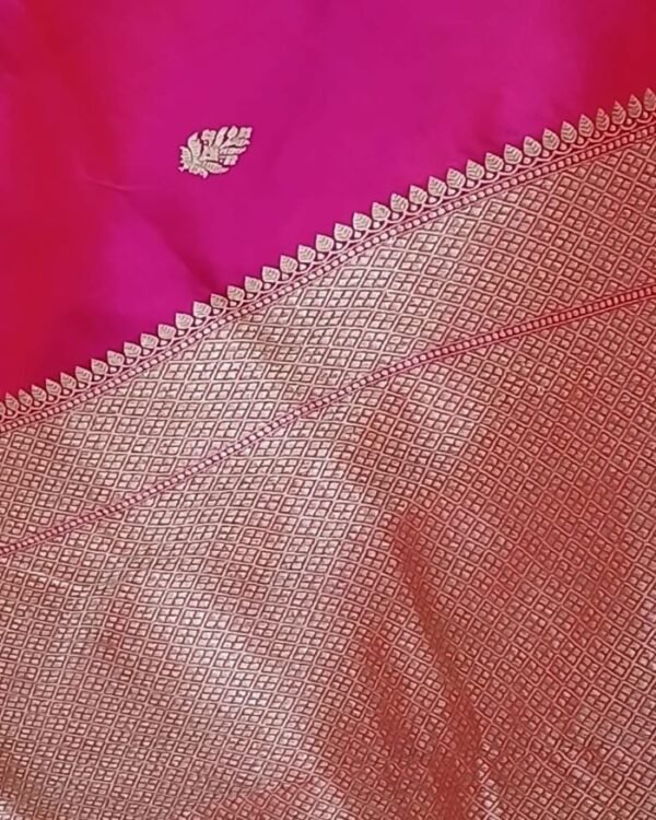 Banarasi Kadua Katan Silk Saree – (BANA1013) - Image 9