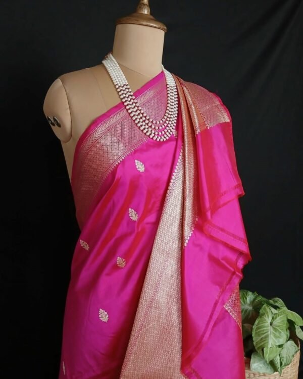 Banarasi Kadua Katan Silk Saree – (BANA1013) - Image 4