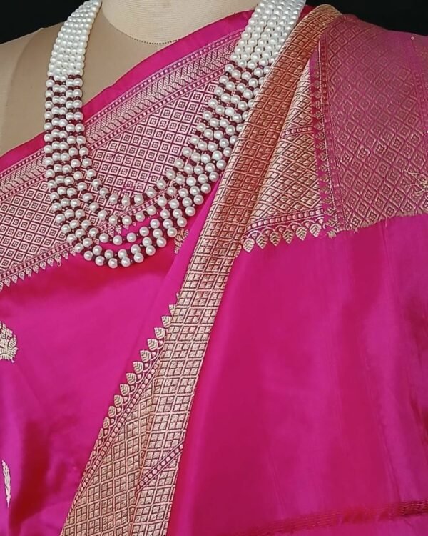 Banarasi Kadua Katan Silk Saree – (BANA1013) - Image 6