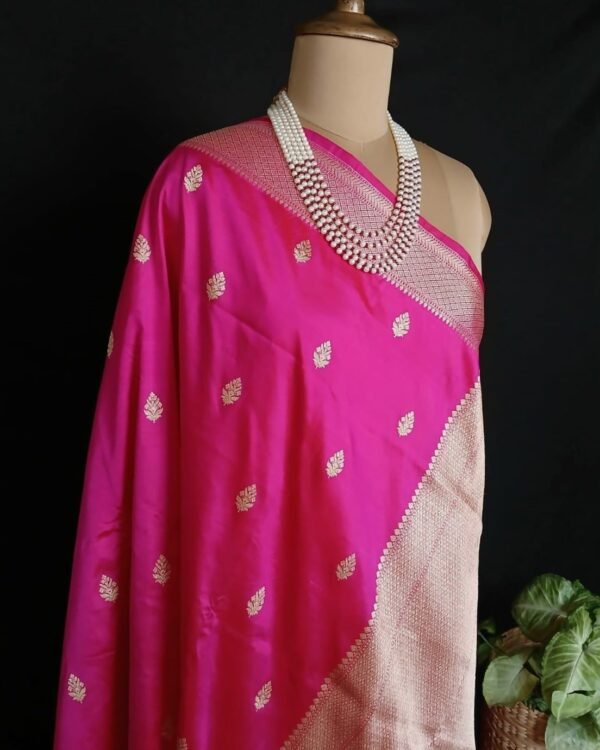 Banarasi Kadua Katan Silk Saree – (BANA1013) - Image 8