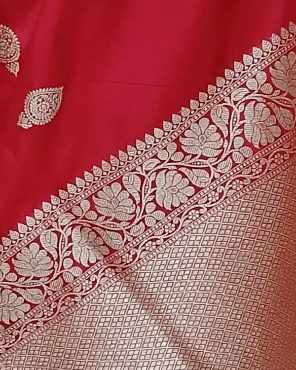 Banarasi Kadua Katan Silk Saree – (BANA1015) - Image 9