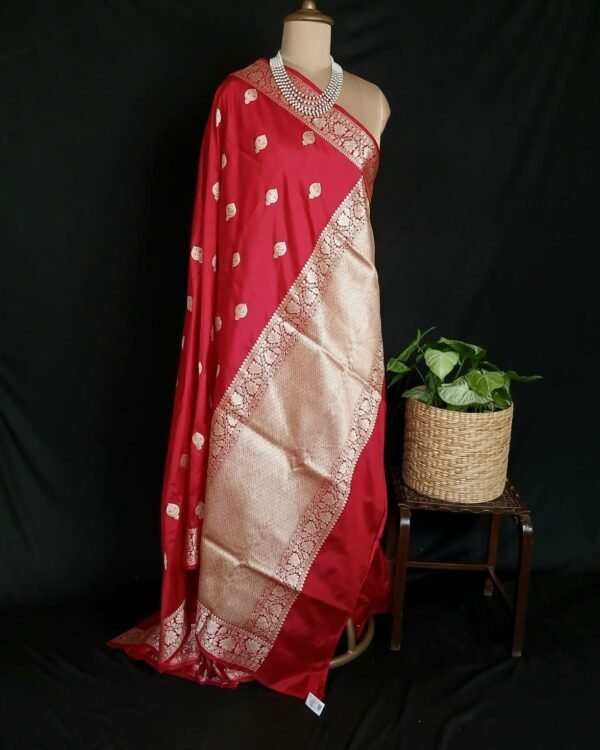 Banarasi Kadua Katan Silk Saree – (BANA1015) - Image 7