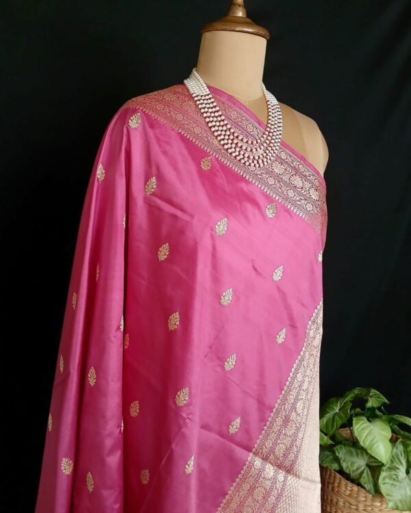 Banarasi Kadua Katan Silk Saree – (BANA1017) - Image 8
