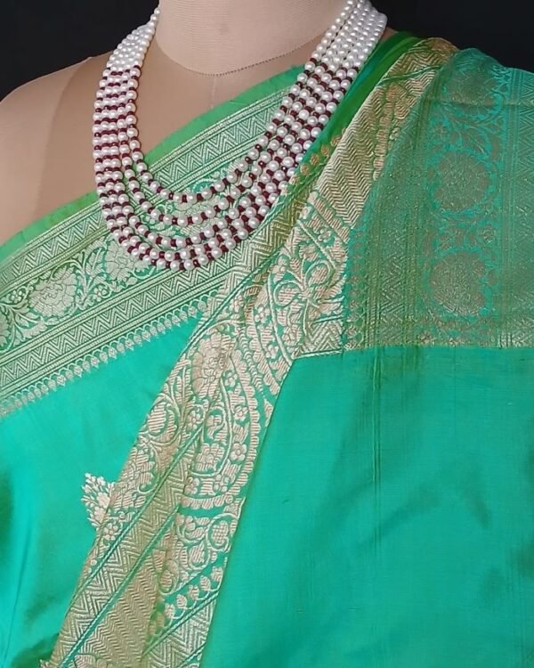 Banarasi Kadua Katan Silk Saree – (BANA1018) - Image 6