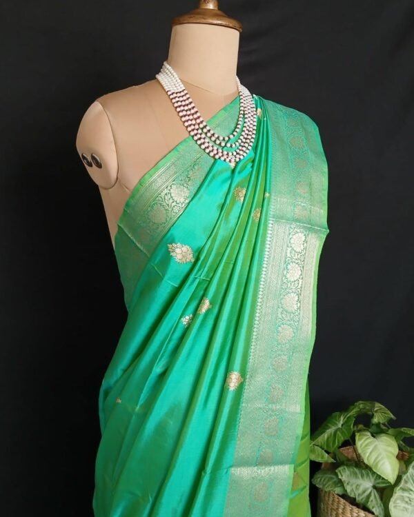 Banarasi Kadua Katan Silk Saree – (BANA1018) - Image 5