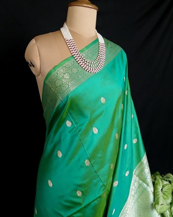 Banarasi Kadua Katan Silk Saree – (BANA1020) - Image 2