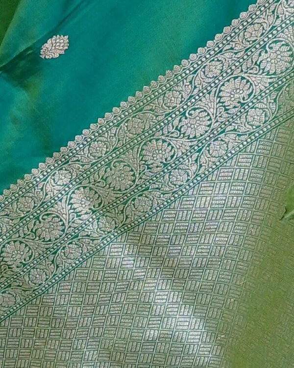 Banarasi Kadua Katan Silk Saree – (BANA1020) - Image 9