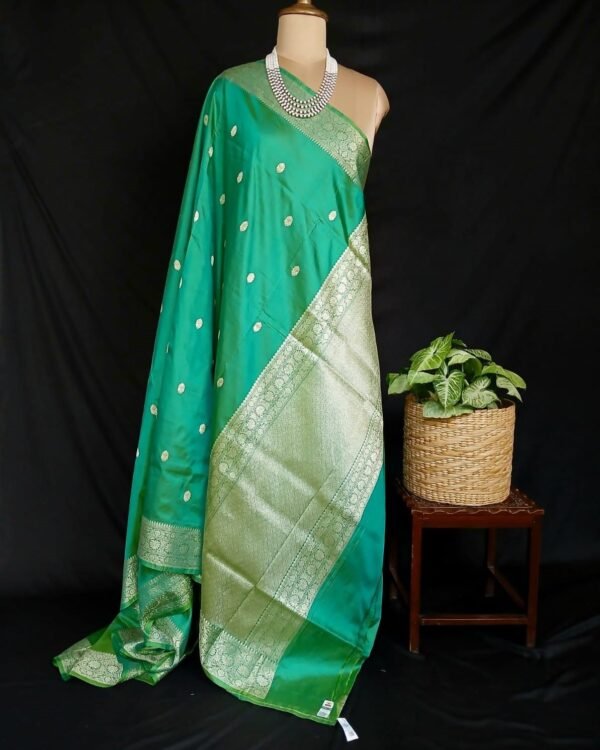Banarasi Kadua Katan Silk Saree – (BANA1020) - Image 7