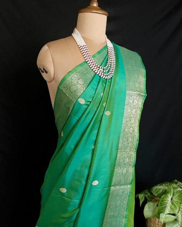 Banarasi Kadua Katan Silk Saree – (BANA1020) - Image 6