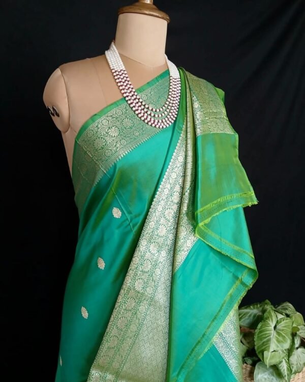 Banarasi Kadua Katan Silk Saree – (BANA1020) - Image 4