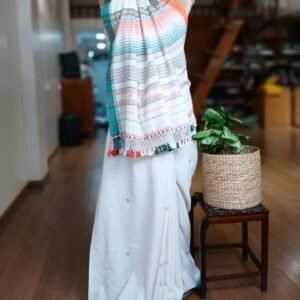 Bhujodi Saree handwoven in Kala Cotton – (BHUJ0089)