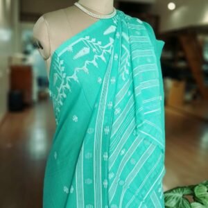 Handweave Jamdani Cotton Saree – (JCHS1038)