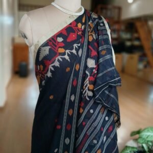 Handweave Jamdani Cotton Saree – (JCHS1031)