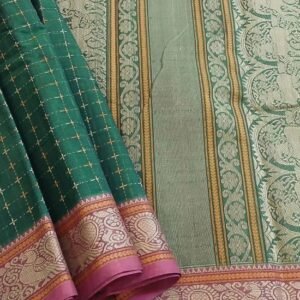 No Zari Lakshadeepam handweave in cotton – (KANC1143)