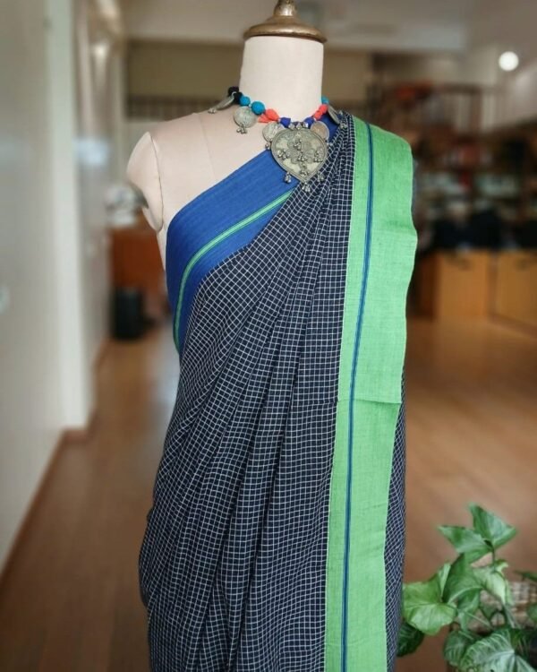 Pattedanchu Saree from Karnataka – (PATS0012) - Image 2