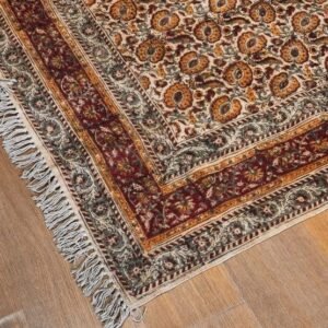 Kalamkari Dhurrie from Warangal (5 x 8 ft) – (NWKD1210)