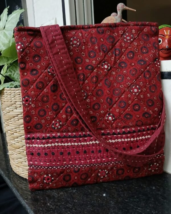 Ajrakh Tote Bag – (ATBG0011)