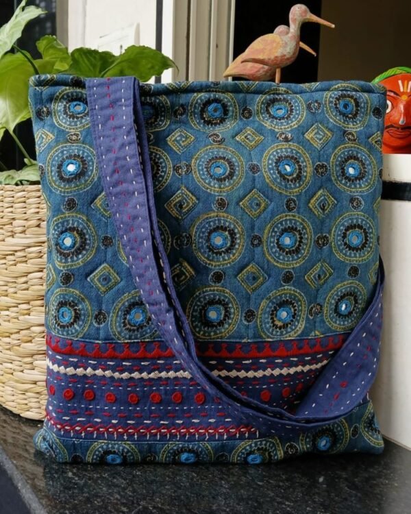 Ajrakh Tote Bag – (ATBG0007)