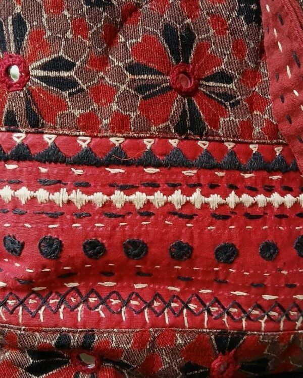 Ajrakh Tote Bag – (ATBG0008) - Image 3