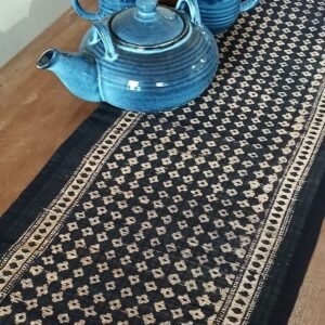 Bamboo Bagh Table Runner in Natural Dyes (BBTR0009)