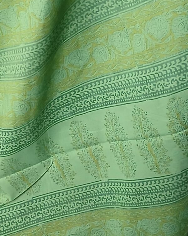 Hand Blockprint from Ahmedabad in Soft Mul Cotton – (BMCA0021) - Image 4