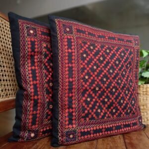 Barmer Embroidered Cushion Cover Set - (BECC0002)