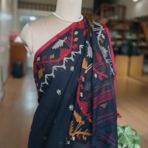 Handweave Jamdani Cotton Saree – (JCHS1046)