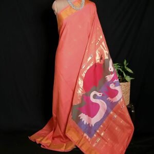 Hastapadar Paithani Handloom in cotton - (HPHS0003)