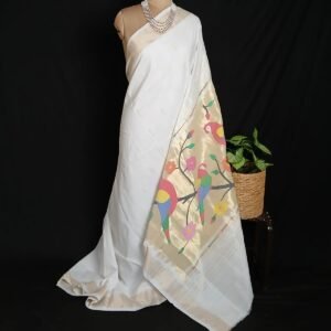 Hastapadar Paithani Handloom in cotton – (HPHS0006)