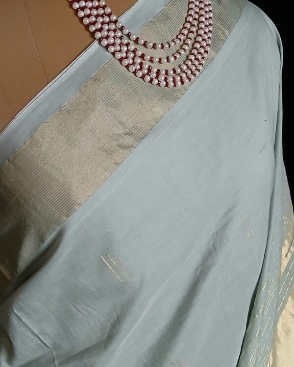 Hastapadar Paithani Handloom in cotton – (HPHS0008) - Image 4