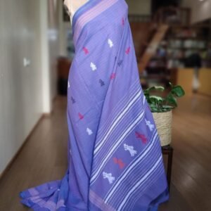 Gollabhama (milkmaid / gopika) handweave saree in cotton – (WGHS1011)