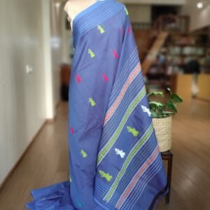 Gollabhama (milkmaid / gopika) handweave saree in cotton – (WGHS1012)