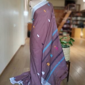 Gollabhama (milkmaid / gopika) handweave saree in cotton – (WGHS1014)