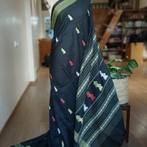 Gollabhama (milkmaid / gopika) handweave saree in cotton – (WGHS1002)