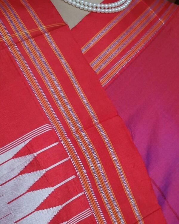 Handwoven Sarees from Hubli in Karnataka - (HSHK0001) - Image 2
