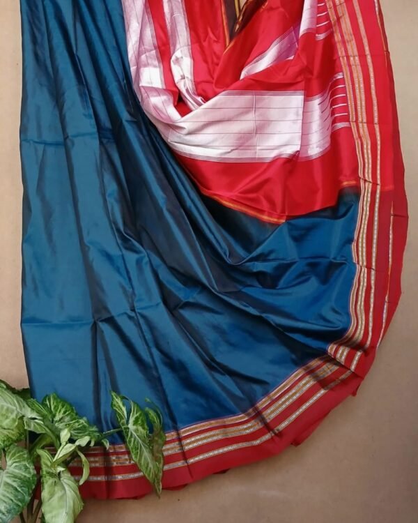 Handwoven Sarees from Hubli in Karnataka - (HSHK0002) - Image 4