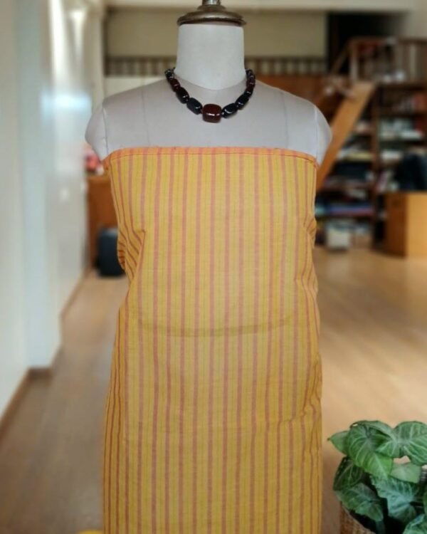 Handwoven Jamdani Butta Cotton Saree from Srikakulam - (JBCS0001) - Image 10