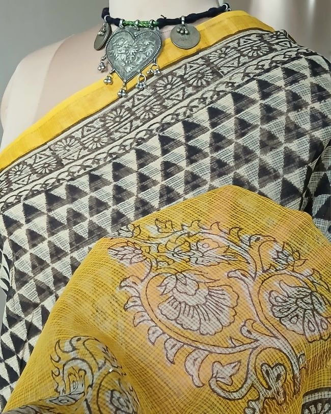 Kota Doria Cotton Saree – (KDCS1030)