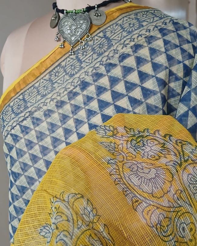 Kota Doria Cotton Saree – (KDCS1031)