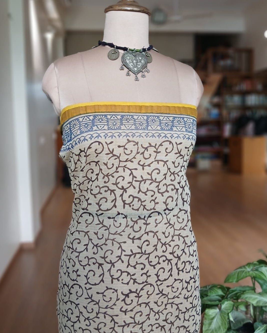 Kota Doria Cotton Saree – (KDCS1031) - Image 7