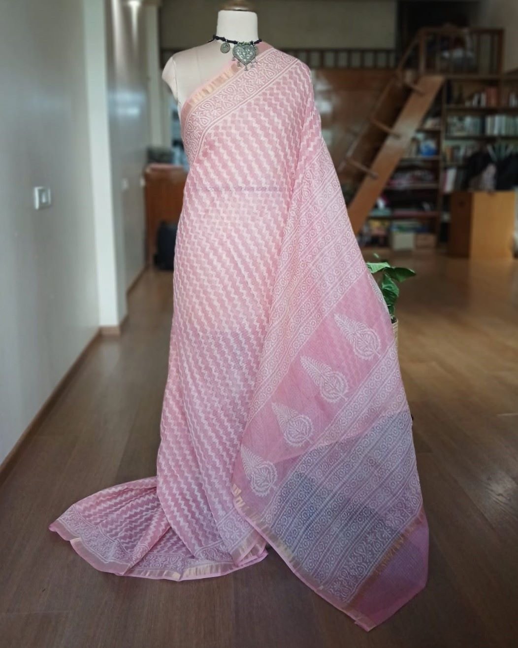 Kota Doria Cotton Saree – (KDCS1032) - Image 2