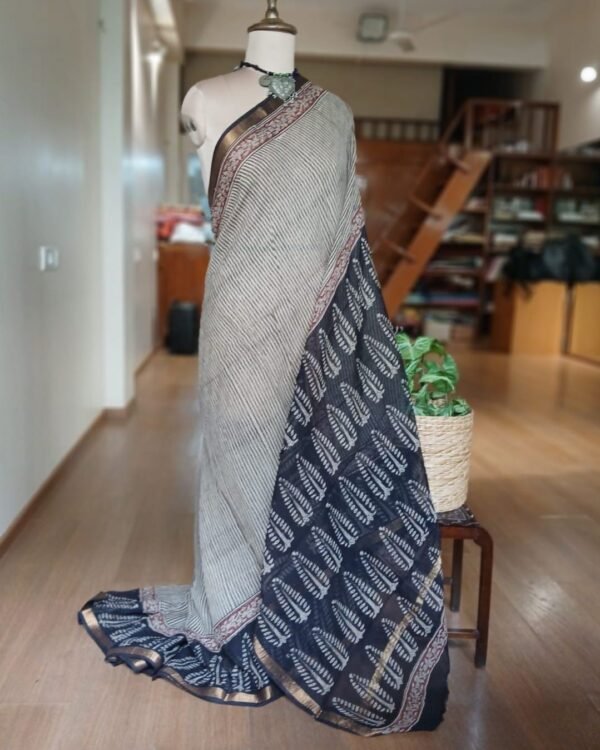 Kota Doria Cotton Saree – (KDCS1023) - Image 2