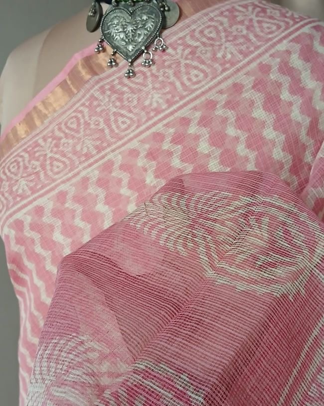 Kota Doria Cotton Saree – (KDCS1032)