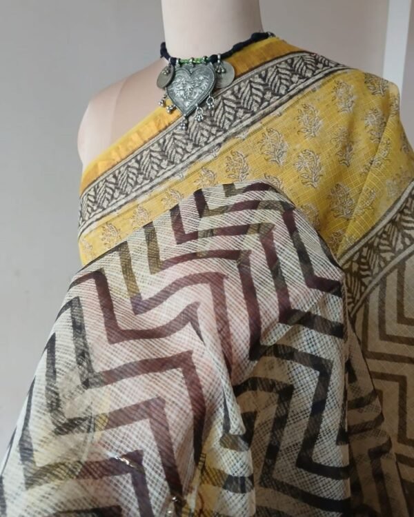 Kota Doria Cotton Saree – (KDCS1024)