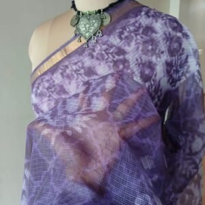 Kota Doria Cotton Saree – (KDCS1025)