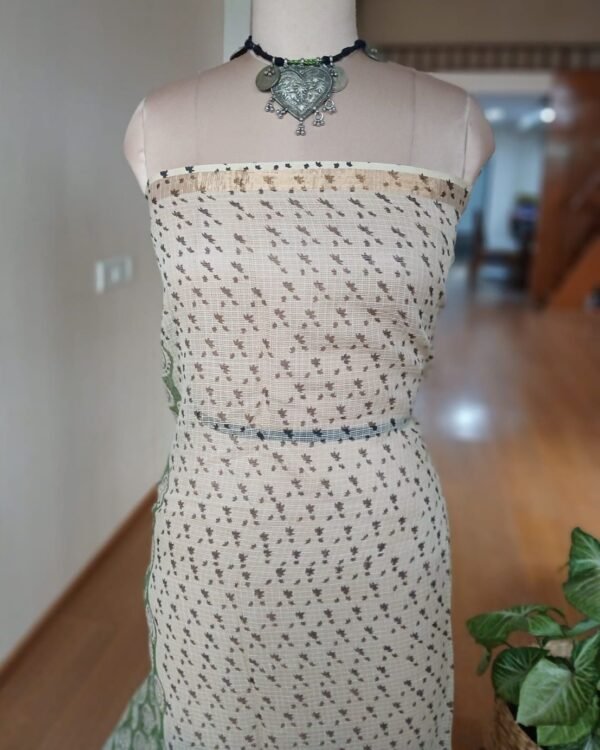 Kota Doria Cotton Saree – (KDCS1029) - Image 7