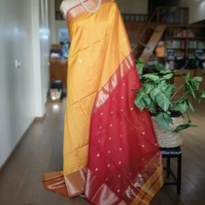 Maheshwari Silk Cotton Saree – (MSCS1023)